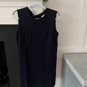 Jude Connally Blue Sleeveless Sheath Dress